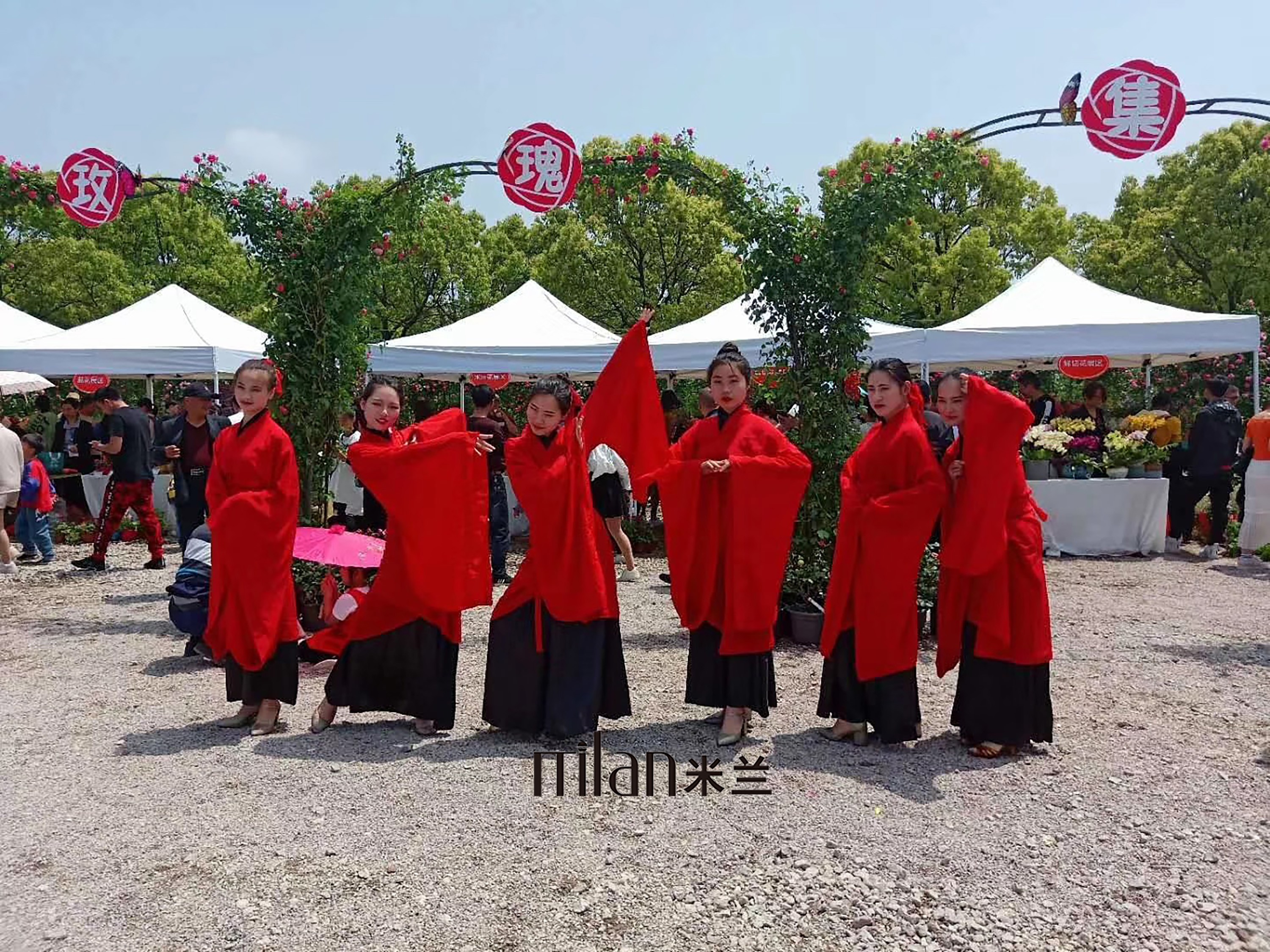 台州玫瑰仙子，台州兼职礼仪，礼仪人员，汉式服装